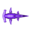 02_Hammerhead-New_Mini-TypeA v3.stl Flexi Hammerhead Shark Set – Articulated Ocean Animal STL