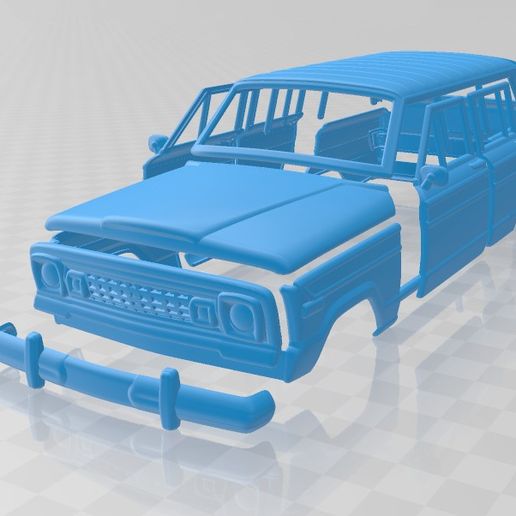 Jeep Wagoneer 1978 – STL Body Car