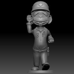 1.jpg STL-Datei Cantinflas Streifenpolizist 777・3D-druckbare Vorlage zum herunterladen