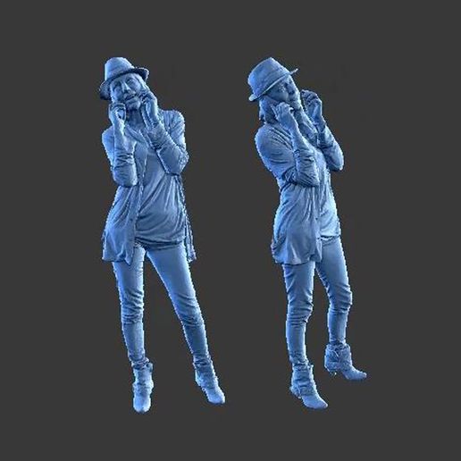 CHARACTER FIGURE GIRL W10 3D model