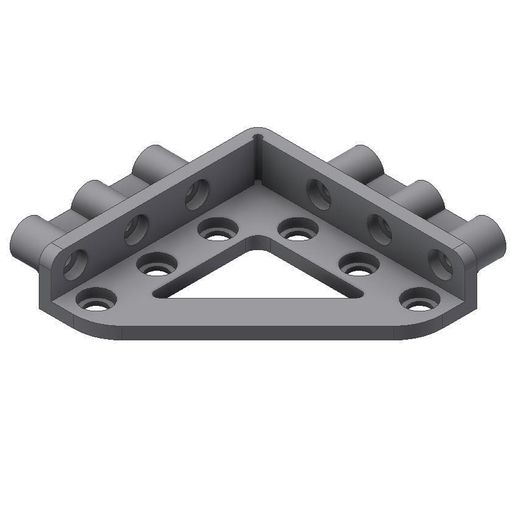 Corner furniture conductor for confirmer (Euro screw) 25-50-75mm