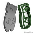 0004-Bear-with-heart.png Bear with heart Cookie Cutter 0004