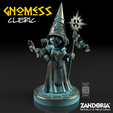AD_Miniatures_04.png Gnomess Cleric, female gnome Tabletop RPG miniature or garden gnome