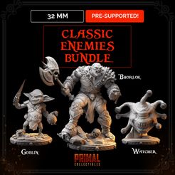 720X720-mmy-promo-summer-pakages-enemies-32mm.jpg Archivo 3D Paquete de Orcos, Goblins y Vigilantes de 32mm (Dungeons and Dragons | HeroQuest)・Objeto imprimible en 3D para descargar