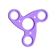 625_Outer_CCW_Plate.stl Tri-Arm Fidget Spinner