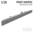 Bumperthumbnail.png GAZ-67/67B Front Bumper 1/35