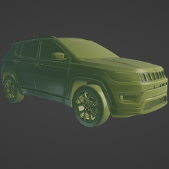 1.png Fichier STL Jeep Compass 2020・Modèle à télécharger et à imprimer en 3D