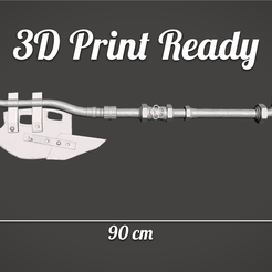 3D Models Template (5) (pdf.io).png Fichier STL Hache pour panneau de signalisation Dying Light 2 - Modèle 3D prêt à imprimer・Plan pour imprimante 3D à télécharger, propsmaker