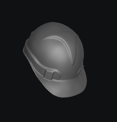 worker helmet 3D model