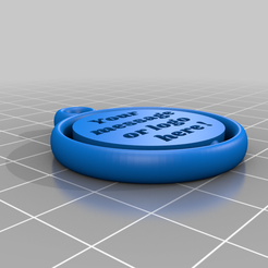 Customisable_Spinning_Key_Ring_Example.png Free 3D file Spinning Keyring・3D printable design to download, nofearneil