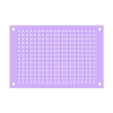 pcb_proto_board(40x60) v2.stl PCB prototype board / bread board 40mm x 60mm
