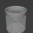 round-honeycomb-storage.jpg Recipiente redondo en forma de panal