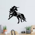 unicorn.jpg Unicorn horse wall decoration