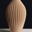 vase-for-vase-mode-3d-printing.jpg Bottle vase with texture, (vase mode stl) | Slimprint