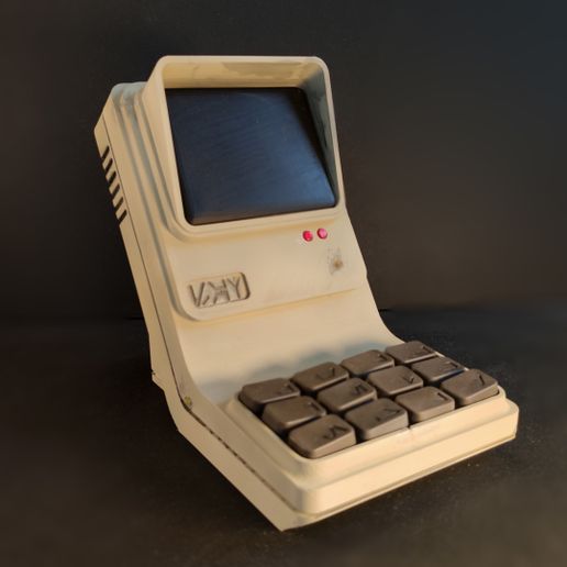 Hacking Termnial - 3D model önizlemesi