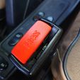 button-204.jpg Seat belt buckle release press button cap for Saab 900, 9000, Volvos, etc.