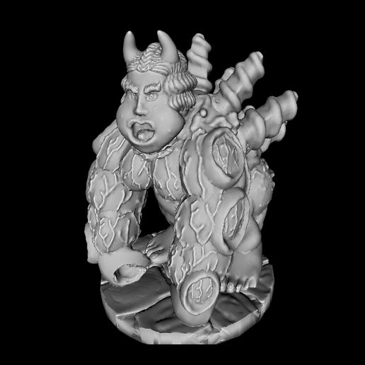 Roidemon2.png STL file Steroid Demon・Design to download and 3D print, Ellie_Valkyrie