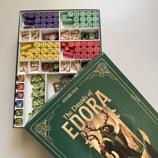 The Druids of Edora - Board Game Insert & Organizer