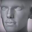 300.18.jpg 11 Male Head Sculpt 01 3D model Low-poly 3D model