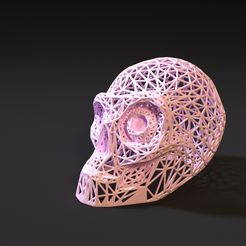 10000.jpg Fichier 3D Crâne d'Halloween・Modèle à imprimer en 3D à télécharger