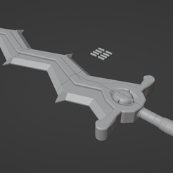 imagen_01.png STL file LEVIN SWORD 3D MODEL FIRE EMBLEM・3D printer design to download