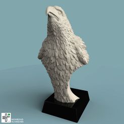 2.jpg Fichier 3D Tête d'aigle・Modèle pour imprimante 3D à télécharger