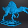 jp3spinosaurusstatue13.jpg JP3 ESPINOSSAURO FIGURA ESTÁTUA MODELO DINOSSAURO VIDA SELVAGEM
