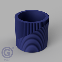 Free 3D file Adhesive Pot holder V2.0 🪴・3D print model to