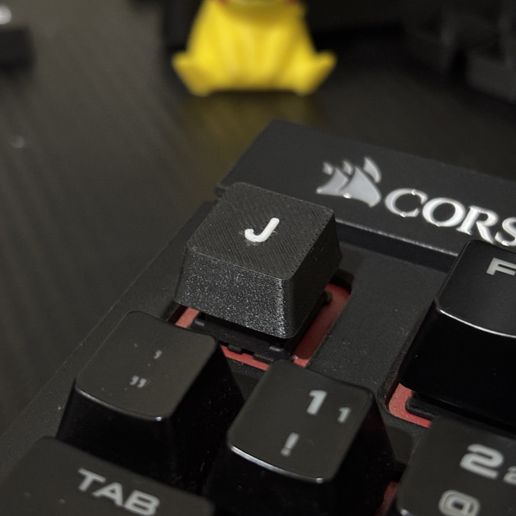 💻 Letter J Keycap - Custom Alphabet STL for Mechanical Keyboards (FDM ...