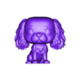 cavalier king charles spaniel.stl Кавалер кинг чарльз спаниель - питомец Funko Pop