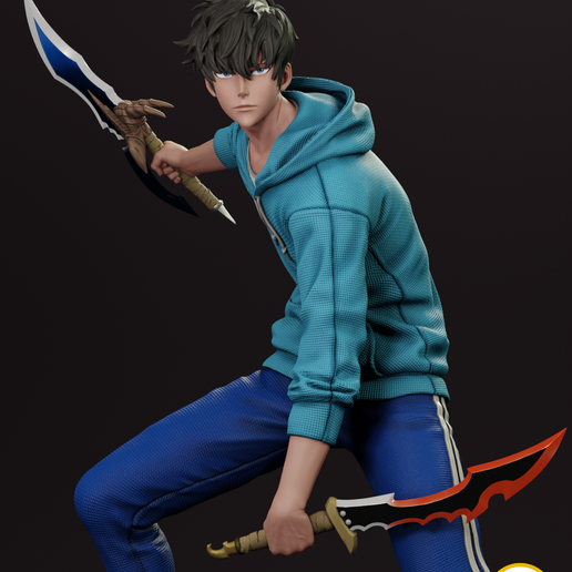 21Sung_post.png Sun Jin-Woo - Solo Leveling - FAN ART