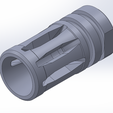 Screenshot-2026-06-06-155806.png HK416 Flash hider - Threaded 1/2-28 1:1 ratio