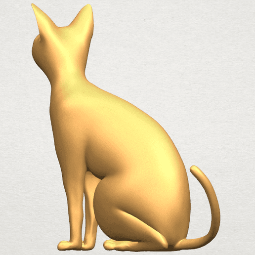 TDA0576 Cat 01 A04.png Download free file Cat 01 • 3D printing object, GeorgesNikkei