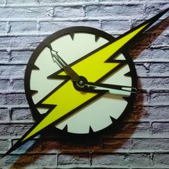 foto portada.jpg STL file Flash clock for 3D printing and laser cutting・3D printer model to download
