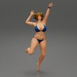 Girl-0001.jpg VolleyBall Girl 1 Posieren 3D-Druck Modell