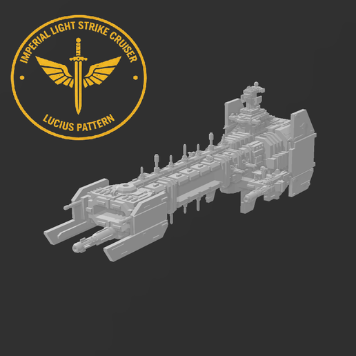 Imperial Light Strike Cruiser - Lucius Pattern
