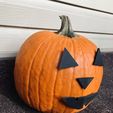 IMG_9691.jpg Mr. Pumpkin Head/Halloween Jack O Lantern Face/Kids Halloween Craft