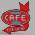 3.png STL file CLASSIC VINTAGE SIGNS/PLAQUES - CAFE - ROADHOUSE - SIGN -PLAQUE - WALL DECORATION・3D printable model to download