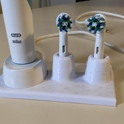 IMG_6238.jpg STL-Datei Oral-B Halter für elektrische Zahnbürsten・3D-druckbares Modell zum Herunterladen