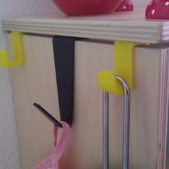 2013-10-25_12.44.56_display_large.jpg STL-Datei Hook for IKEA Mini-kitchen kostenlos・3D-druckbares Objekt zum herunterladen