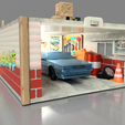 x85.png Expansion Pack for 1/64 Hot Wheels Garage Diorama Set