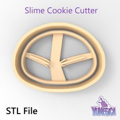 slime_front_square.jpg Slime from “That Time I Got Reincarnated as a Slime” Cookie Cutter - STL file