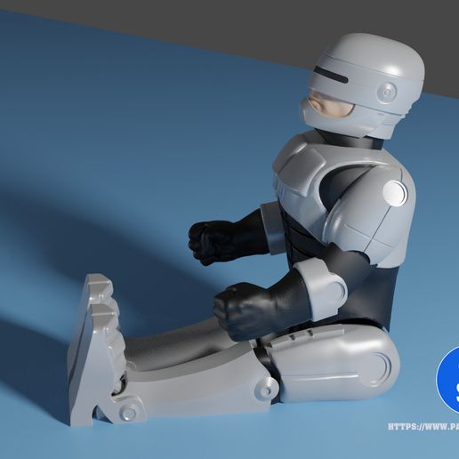RoboCop wiggle enforcer 3D model