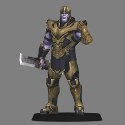 THANOS-01.png Thanos - Avengers Endgame LOW POLYGONS AND NEW EDITION