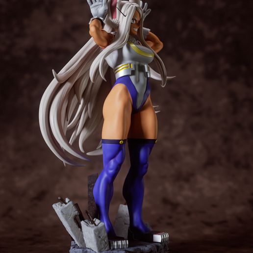 🎨 Mirko - Boku no Hero Fan Art・ 3D File for 3D printing・Cults