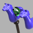 htyhhnghygyjng.png The Owl House - StringBean - Snakeshifter - Luz's Staff - Palismen - 3D Model