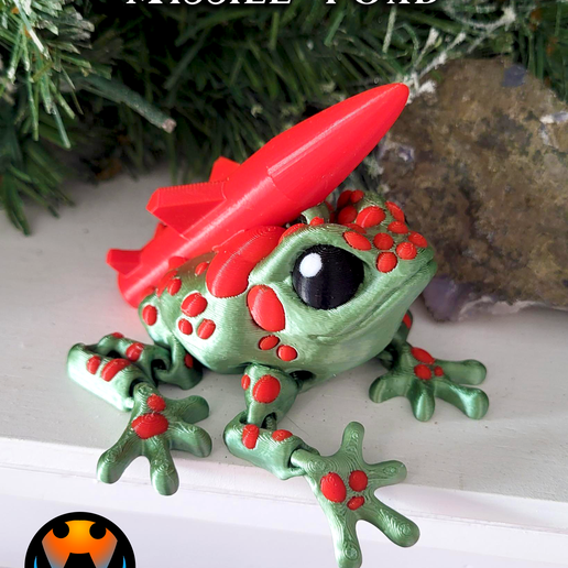 🎄 Missletoad・ 3D File for 3D printing・Cults
