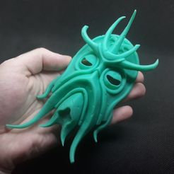 1.jpg STL file Cultist mask・3D printing template to download