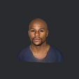 model-4.png Floyd Mayweather-bust/head/face ready for 3d printing