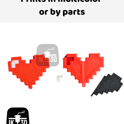 Picture-2025-01-02T161152.682.png 8-Bit Heart Clicker Fidget Toy / Keychain / Set